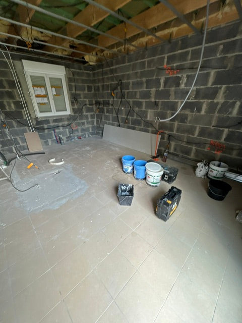 Pose du faux-plafond